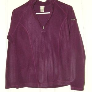 Vintage L.L.Bean Violet Pullover XS/REG w/pocket